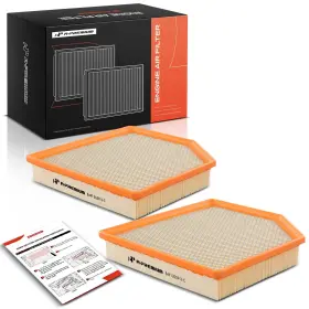 A-premium Apeaf1826 A-premium 2-pc Engine Air Filter Compatible With Chevrolet Colorado 2023-2025