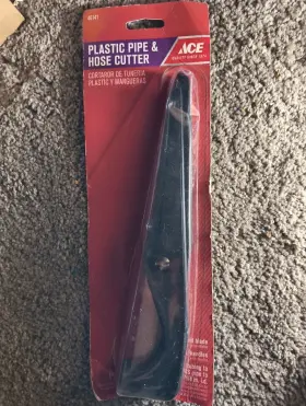 46141 Ace Plastic Pipe And Hose Cutter 2 Inch Cuts Rubber Tubing Nylon Handle