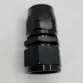 Aeroflow 392464025522 Cutter Style One Piece Flow Swivel Straight Hose End 16 Black. Lot Of 2