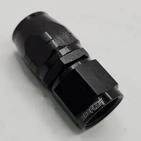 Af501-10blk Aeroflow Cutter Style One Piece Full Flow Swivel Straight Hose End Lot Of 7