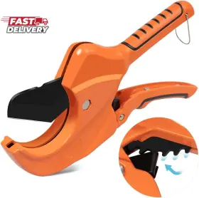 Airaj 313020683673 Ratchet Pvc Pipe Cutter Cuts Up To 2-1/2 Inch Pex Ppr And Plastic Hoses Pip