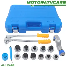 Mot5436104 All-carb Tubing Expander Kit Tube Swaging Set With 3/8ftft To 1-5/8ftft Heads