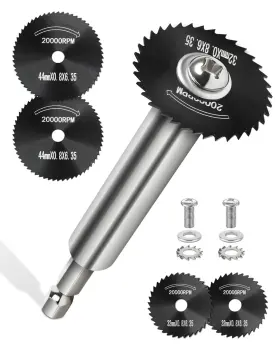 Pchex5 Allmake Inside Pipe Cutter For Pvc With 5 Replacement Saw Blades 1/4 Inch Black