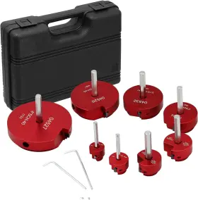 Pipeff8 Aogbra 8pcs Pvc Pipe Reamer Plastic Fitting Plumbing Tools Kit Fit
