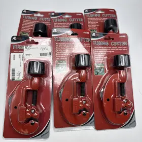 94480 Atepro.usa Lot Of 6 Pipe Tube Cutter 1/8 Inch To 1-1/8 Od Copper Brass Aluminum Pvc Plumbing