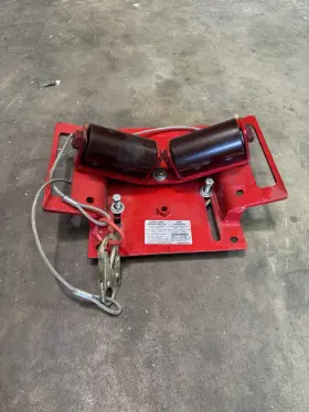 2110 B & Pipe Tools B&b 2 Inch - 24 Beam Clamp Rigging Roller With Fall Protection Leash
