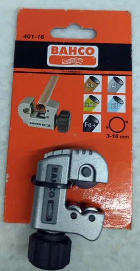 Amu5c-1 Bahco Snap-on Industrial 401-16 16mm Heavy Duty Mini Tube Pipe Cutter