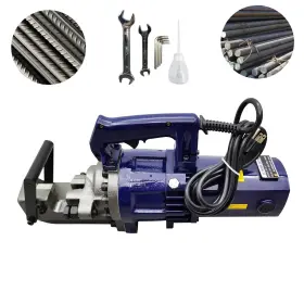 50-056922 Banfluxion Portable Electric Steel Bar Cutting Machine Hydraulic Rebar Cutter 110v
