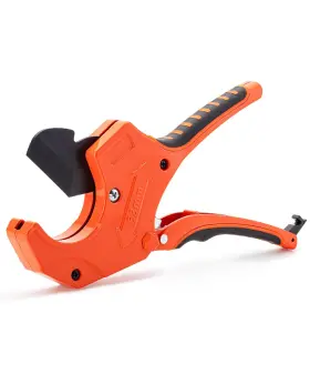 Bates Choice 810168261492 Bates- Pvc Pipe Cutter Cuts Up To 2-1/2 Inch Orange Ratcheting Too