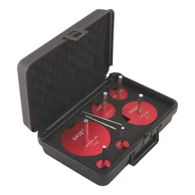 64czap Bfo Professional Pipe Fitting Reamer Kit For Pvc Abs Cpvc 6 Size Carbide Pprk6