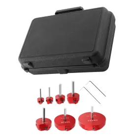 Ih6sq5 Bfo 7 Pvc Pipe Reamer Kit Fitting Socket Saver Fit Into Standard 1/2 Inch Drill