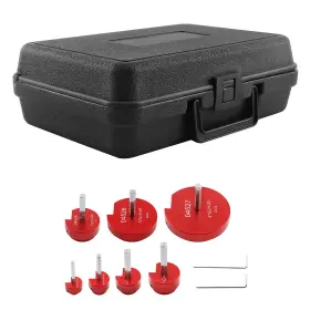 Ijs2nh Bfo 7pcs Pvc Pipe Reamer Kits Fitting Plastic Abs Socket Saver For 1/2 Inch Drills