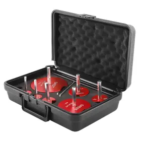 L6c7oq Bfo Pvc Pipe Reamer Kit Fitting Socket Saver Sch Plumbing Tools Fit 1/2 Inch Drills New
