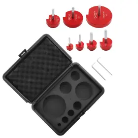 Bfo Zfa2ur 7 Pvc Pipe Reamer Kit Fitting Socket Saver Fit Into Standard 1/2 Inch Drill