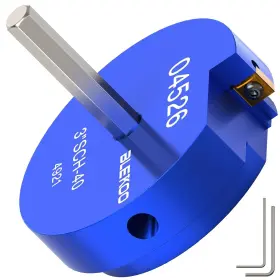 Kkq-1pcs-3in-blue Blekoo Pvc Pipe Reamer 3 Inch Reed Fit Into Standard 1/2 Drills 3/8 H