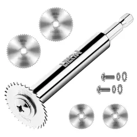 Aus040 Brand Litkiwi Pvc Pipe Inside Cutter 4pcs Saw Blades With 1/4 Inch Hex Shank Plumbing