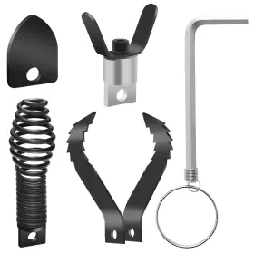 Xq-4p Branded 4pcs Drain Snake Drill Attachment Cleaner Combination Cutter Head Set For Pipe