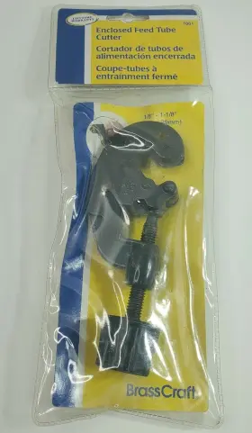 T001 Brasscraft - Enclosed Feed Tube Cutter Model #t001 1/8 Inch To 1-1/8