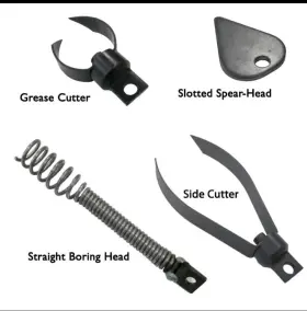 088712-90099 Cobra 4 Piece Cutter Set 90099 For 90021 And 90041 Machines Pipe Drain Cleaning