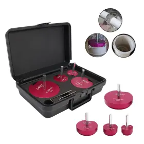 I040-a009 Darupsun 4 Pcs Pvc Pipe Reamer Kit With 1-1/2 Inch 2 3 Fitting