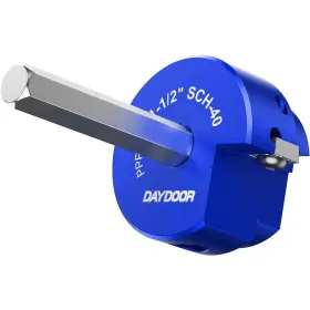Xc096 Daydoor 1-1/2ftft Pvc Pipe Reamer Fitting Saver Tool Fit Into
