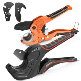 Rx520 Dekeliy 764126777887 2 Pack Pvc Pipe Cutters Cuts Up To 1-5/8 Inch 42mm Pe Ppr And Plastic Hos