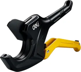 Az6047 Deli Pvc Pipe Cutter Up To 2-1/2 Inch Ratchet Shears Heavy-duty Pex Cutting