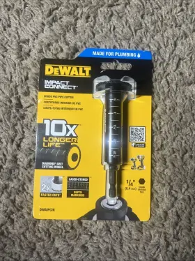 Dewalt 885911925846 Impact Connect 1-5/16-in Internal Pvc Cutter Model #dwaipcir