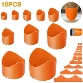 Eeekitonline 616361645622 10x Pipe Saddle Template Cutting Guide 3/4 Inch -8 For Welding Miter Cut Layout