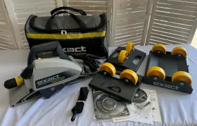 360e Exact Tools Pipecut Metal / Plastic Pipe Cutting Saw With Rollers And Extra Blade