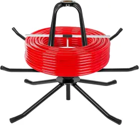 Fi022 Feimire Heavy Duty Pex Piping Uncoiler For 3/8ftft To 1ftft Tubing Black