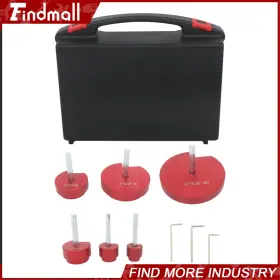 1333150 Findmall 6 Pcs Pvc Pipe Reamer Kit Plastic Fitting 0.75 Inch To 4