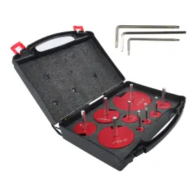 In5999058al Findmall 9pc Fitting Saver Pvc Pipe Reamer Kit 1/2 Inch 3/4 1 1-1/2 1-1/4 2 2-1/2 3 4