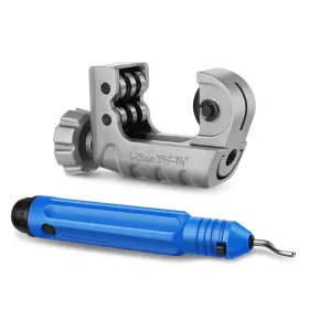 Ct428207 Flexzion Pipe Cutter 3 16 In To 1-1 8 With Deburring Tool For Close