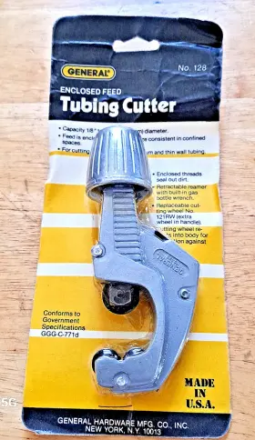 General 038728120182 Tools No. 128 Enclosed Feed Tube Cutter 1/8 Inch To 1-1/8 New Free Shippng