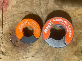 Atc-100 General Pipe Cleaners 2pc Auto Cut Copper Tubing Cutter 3/4 Inch - 1 Orange/gray