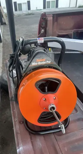 General Wire 093122112829 Mini-rooter Pro Drain/sewer Cleaning Machine With 75ft X 3/8 Inch Cable 4