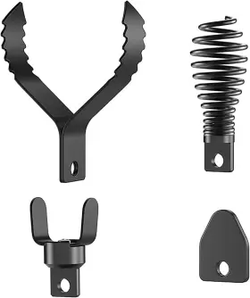 Cct-4 Gengel Pipe Drain Snake Attachment Cutters Set - Boring Bulb Cutter C-cutter Spade