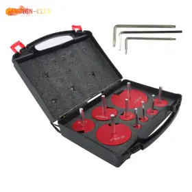 Icc4460838 Genrics 9pc Pvc Pipe Reamer Kit Fitting Saver 1-1/2 Inch 1-1/4 4 3/4 1 1/2 2 2-1/2 3