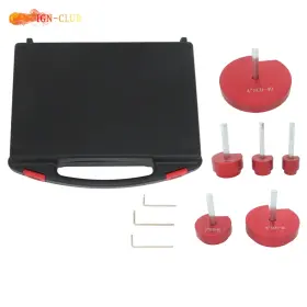 Icc4460925 Genrics 6 Pcs 0.75 Inch To 4 Pvc Pipe Reamer Kit Fitting Plastic For 1/2 Drill