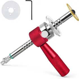 Gjoyny 0203-001 Pvc Abs Pipe Cutter Internal Drill Tool Aluminum Quick Adjust Depth Cutting