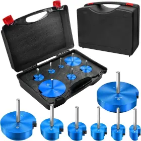 Llt958us Gohelper 7pcs Pvc Pipe Reamer Kit For Sch40 Abs Cpvc With 1/2 Inch Drill Fitting Saver
