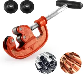 Gqgp 755086720587 Professional Pipe Cutter Tool For 1-3 Inch Pipes Heavy Duty Metal Tube To
