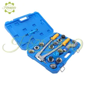 2102644 Handdo Hvac Tube Expander Hydraulic Swaging And Expanding Tool Kit 3/8 Inch To 1-5/8 Range