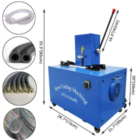 Cr-056496 Haywhnkn 0.2 Inch -2 Electric Pipe Cutting Machine Steel Wire Hose