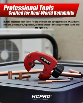 Hc-tc2 Hcpro Mini Copper Pipe Cutter 1/8 Inch -1-1/8 Tubing Tool