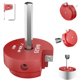 Ppfr40 Hehdbz 635401998955 Pvc Pipe Reamer Fitting Saver With 2 Inch Head Aluminum And