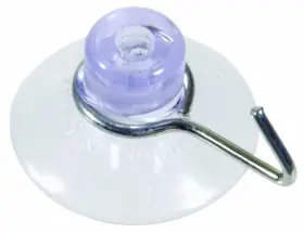121059 Homepak Set-screw-kits Small Suction Cup With Hanger Clear 4 Piece