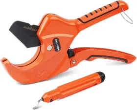 86045 Horusdy 2-1/2 Inch Ratchet Pvc Pipe Cutter For Pex Ppr And Plastic