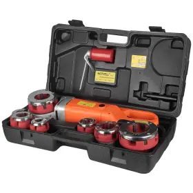 Hotyell Ht-ept-06-1 Electric Pipe Threader Upgraded Threading Machine Uses Pure Copper Moto